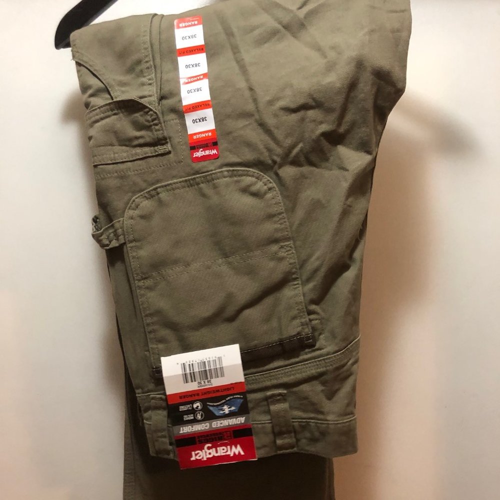 Wrangler Riggs Workwear Men's Advanced Comfort Ranger Pant, 38x30